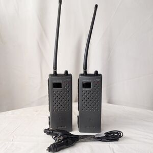 General Electric GE Gray Handheld 40 Channel CB Radio with Antennas